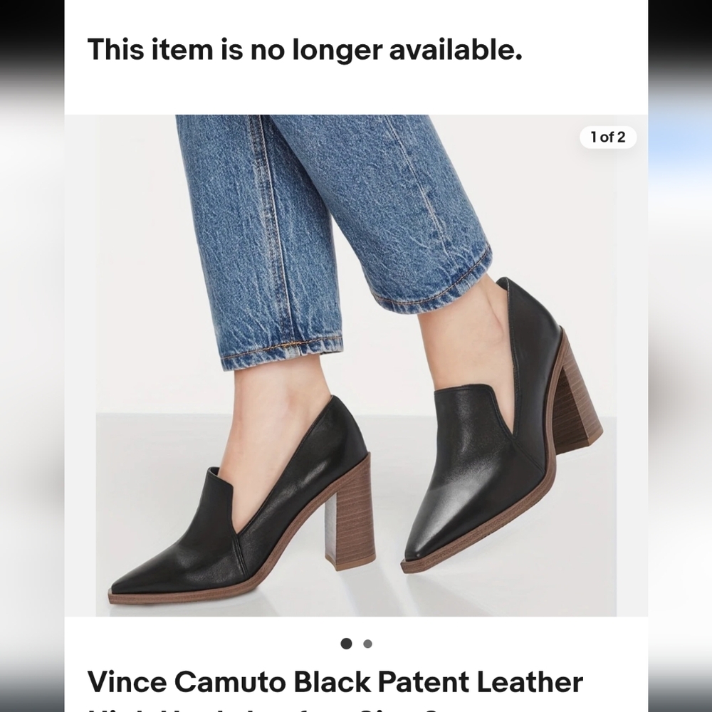 Vince Camuto Shoes 7.5 - Picture 11 of 11